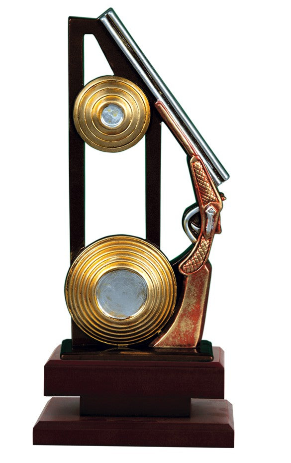Trofeo caza tiro al plato