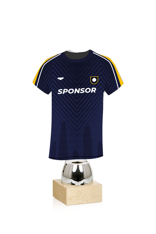 TROFEO CAMISETA PERSONALIZADA DE FÚTBOL