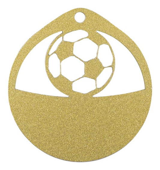 MEDALLA DE METAL FÚTBOL ∅70MM
