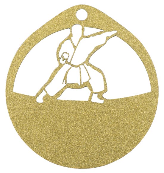 MEDALLA DE METAL ARTES MARCIALES ∅70MM