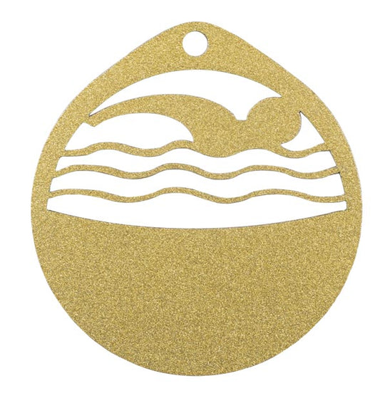 MEDALLA DE METAL NATACIÓN ∅70MM