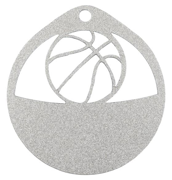 MEDALLA DE METAL BALONCESTO ∅70MM