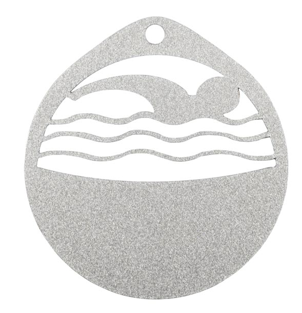 MEDALLA DE METAL NATACIÓN ∅70MM
