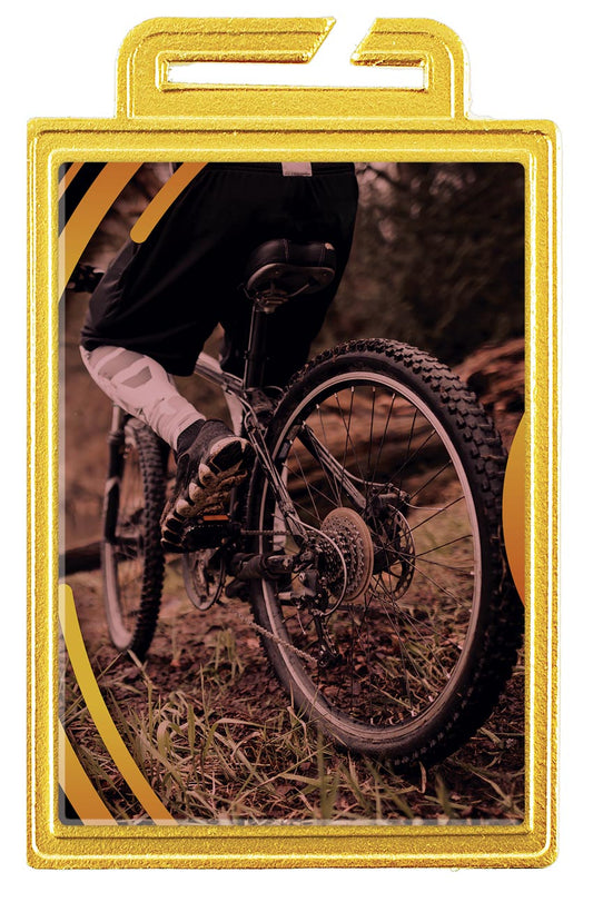 MEDALLA PERSONALIZABLE DE METAL RECTANGULAR