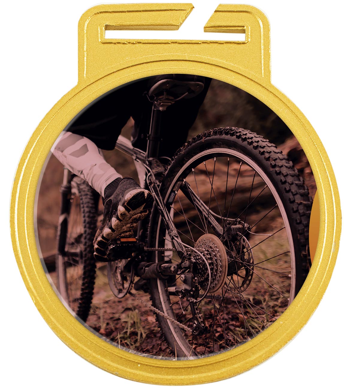 MEDALLA PERSONALIZABLE DE METAL CIRCULAR