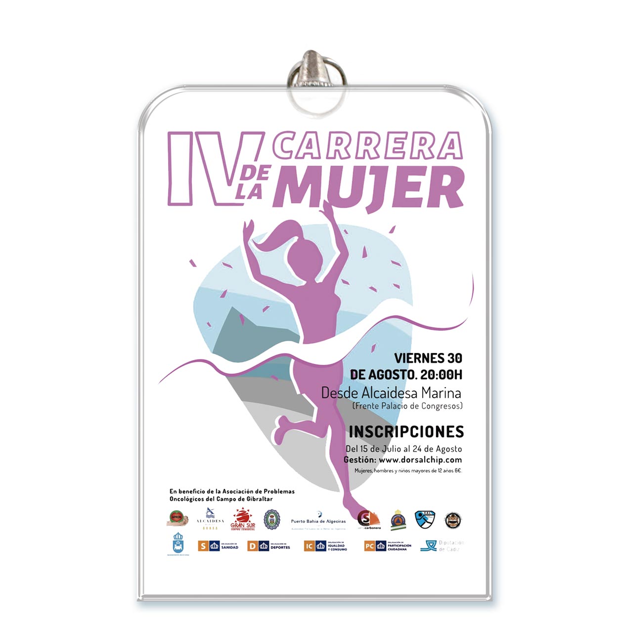 MEDALLA PERSONALIZABLE DE CRISTAL