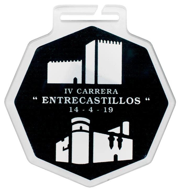 MEDALLA PERSONALIZABLE DE METACRILATO