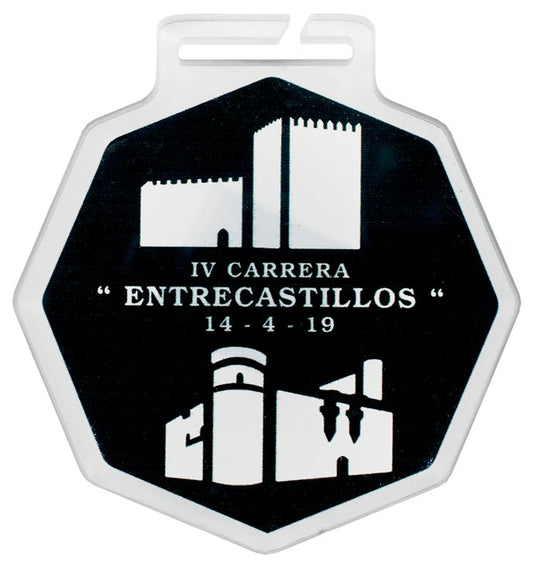 MEDALLA PERSONALIZABLE DE METACRILATO