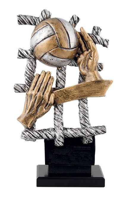 TROFEO VOLEY DE RESINA A COLOR