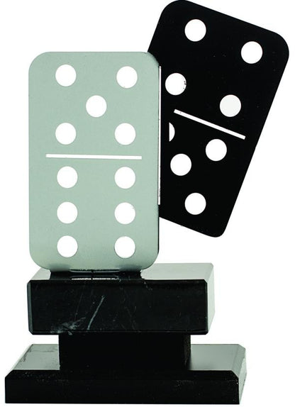 TROFEO DOMINO DE METAL