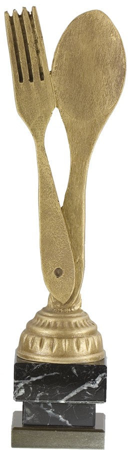 TROFEO CUCHARA Y TENEDOR