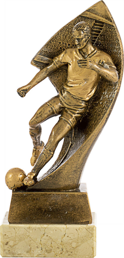 TROFEO JUGADOR DE FÚTBOL Y PELOTA