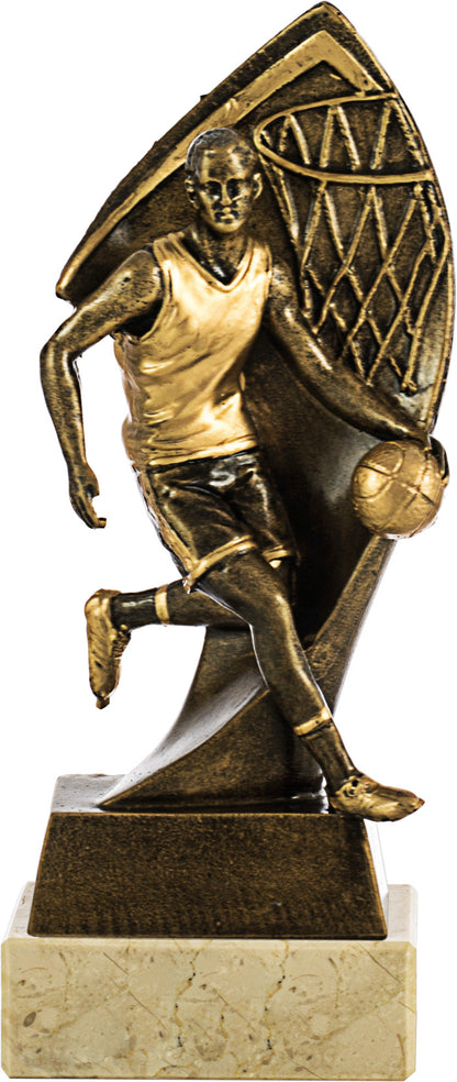 TROFEO BALONCESTO DE RESINA