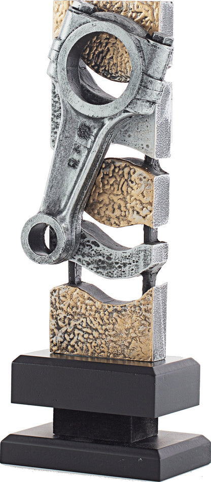 TROFEO PISTÓN DE RESINA