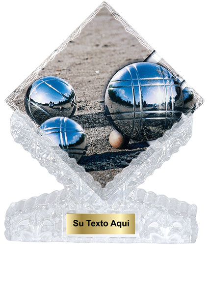 TROFEO PETANCA DE CERÁMICA