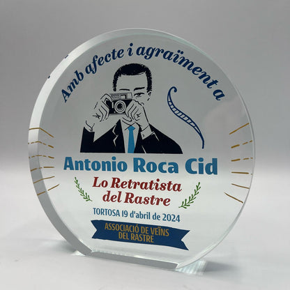 TROFEO CRISTAL CIRCULAR
