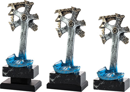 Trofeo ciclismo pedal y biela