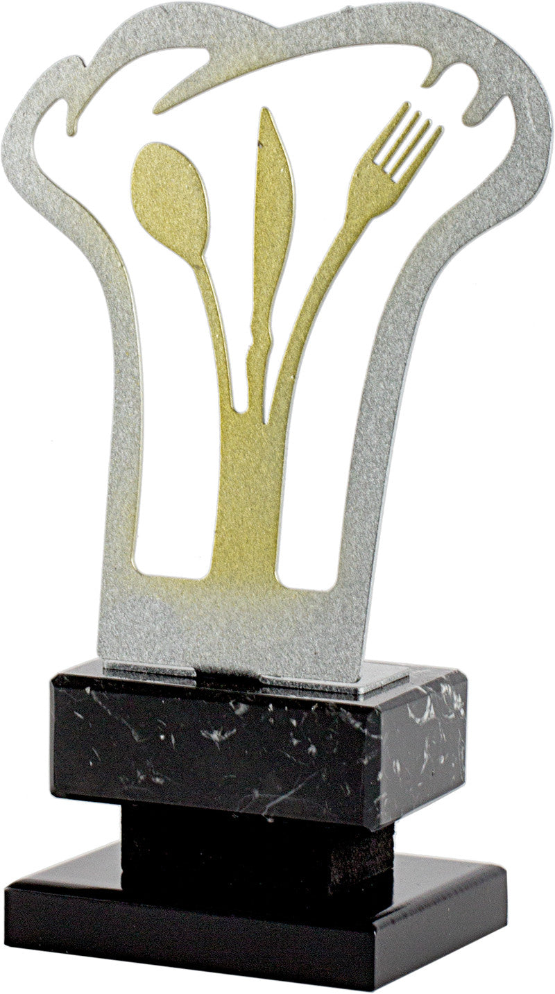 TROFEO CUBIERTOS DE COCINA EN METAL