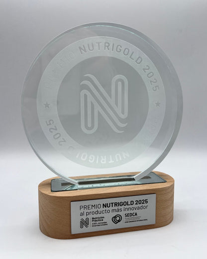 TROFEO CRISTAL REDONDO CON LUZ