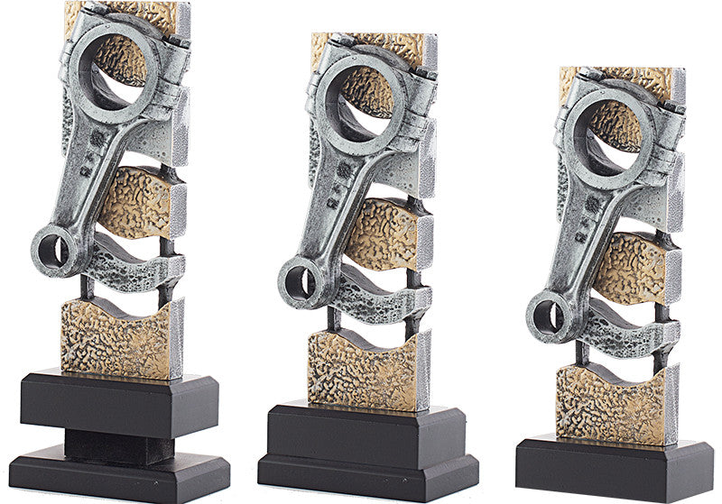 TROFEO PISTÓN DE RESINA