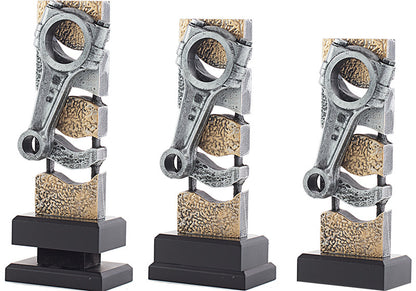 TROFEO PISTÓN DE RESINA
