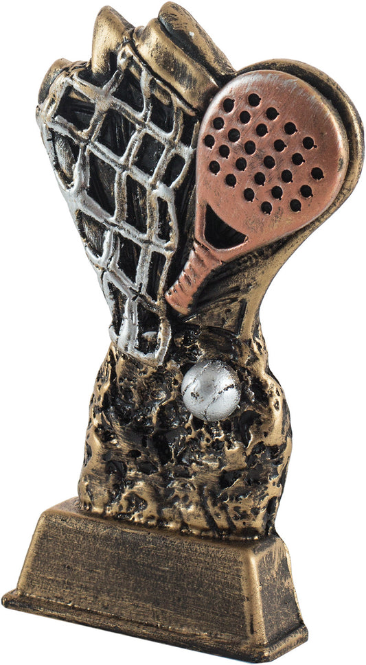 TROFEO PADEL DE RESINA A COLOR