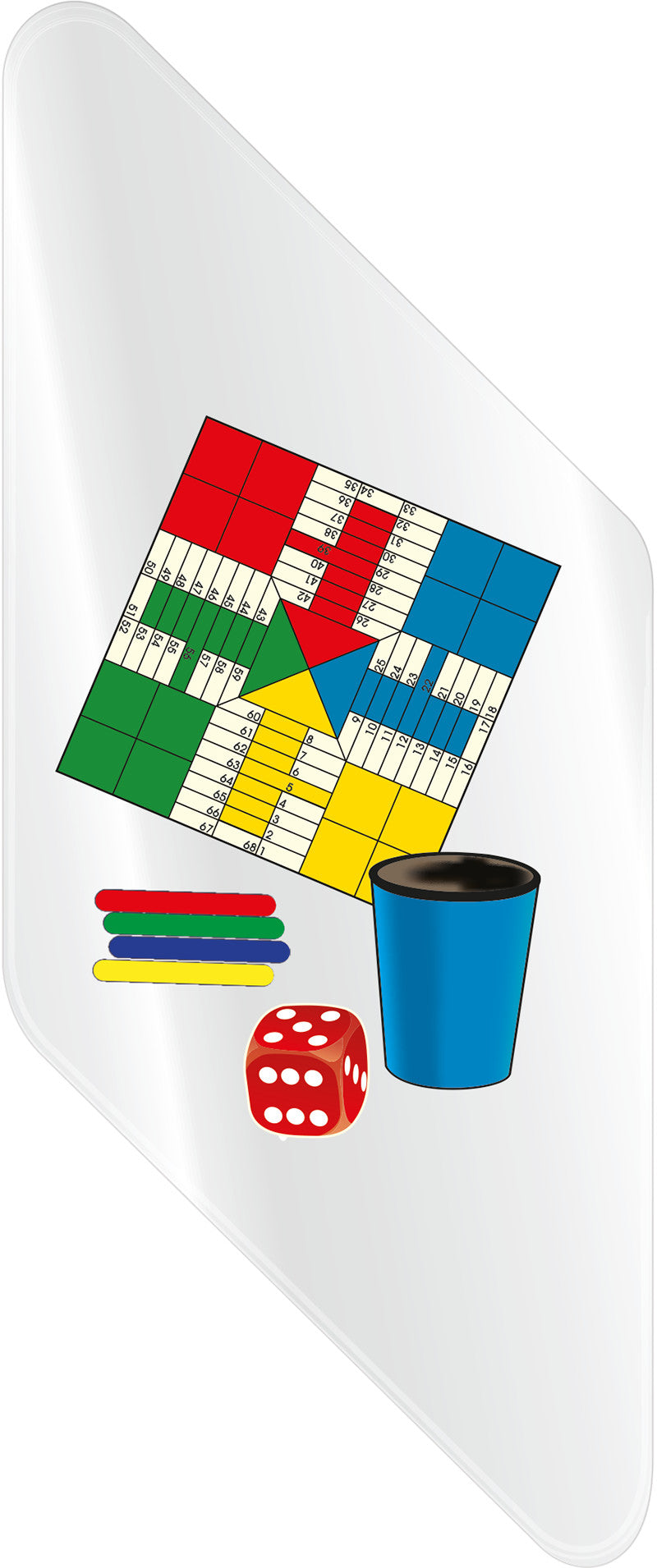 TROFEO PARCHÍS DE METACRILATO Y MADERA