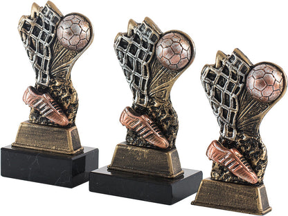 TROFEO  DE RESINA A COLOR BADMINTON