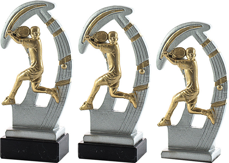 TROFEO TENIS RESINA A COLOR