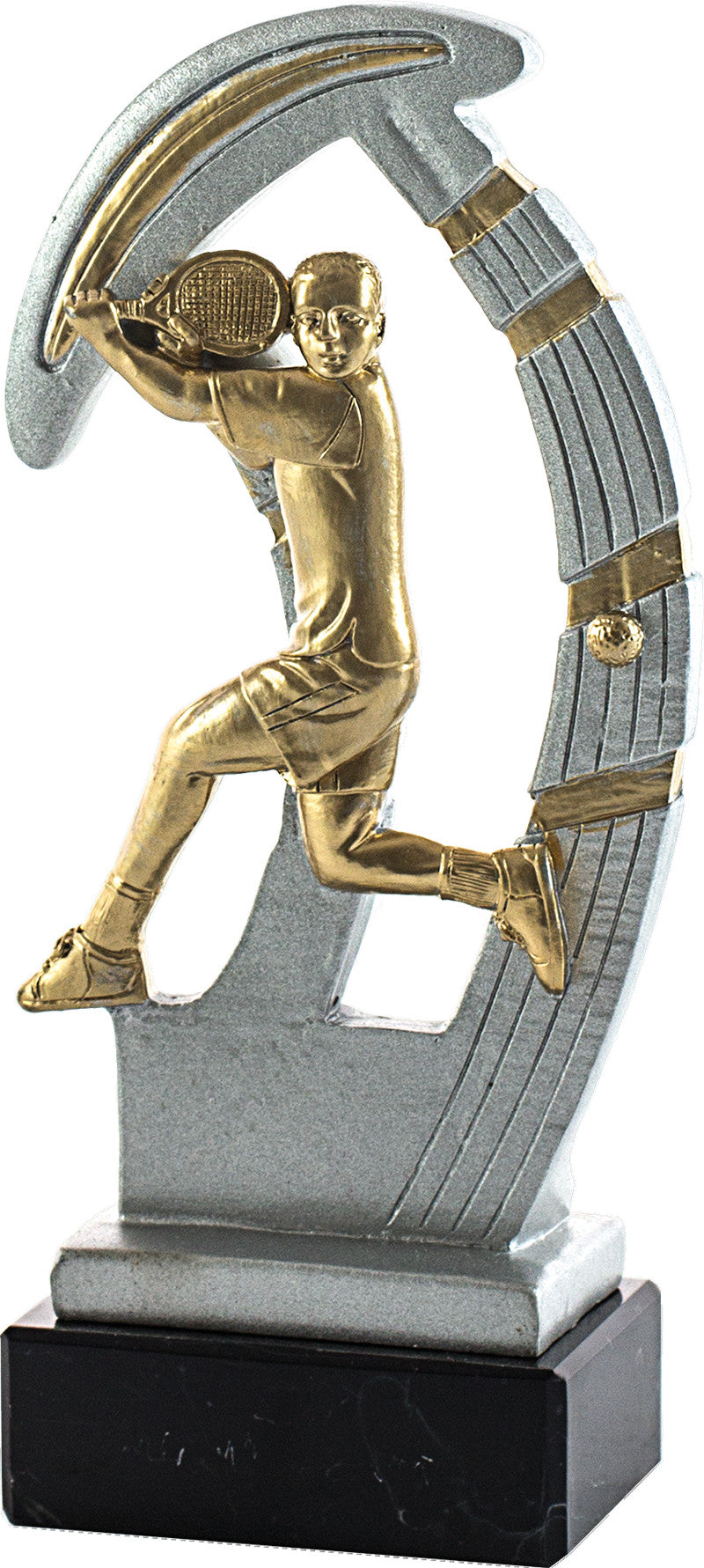 TROFEO TENIS RESINA A COLOR