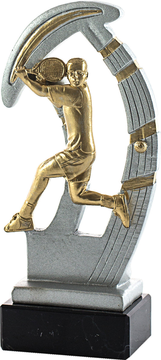 TROFEO TENIS RESINA A COLOR