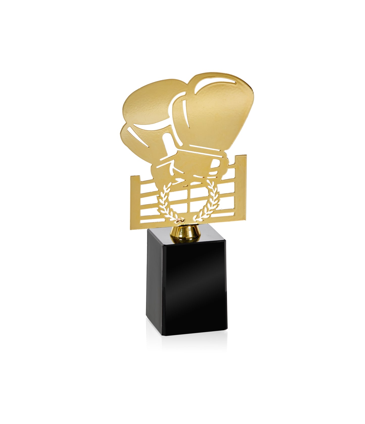 TROFEO METAL DORADO BOXEO