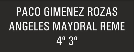 Placa Buzon negra/blanca