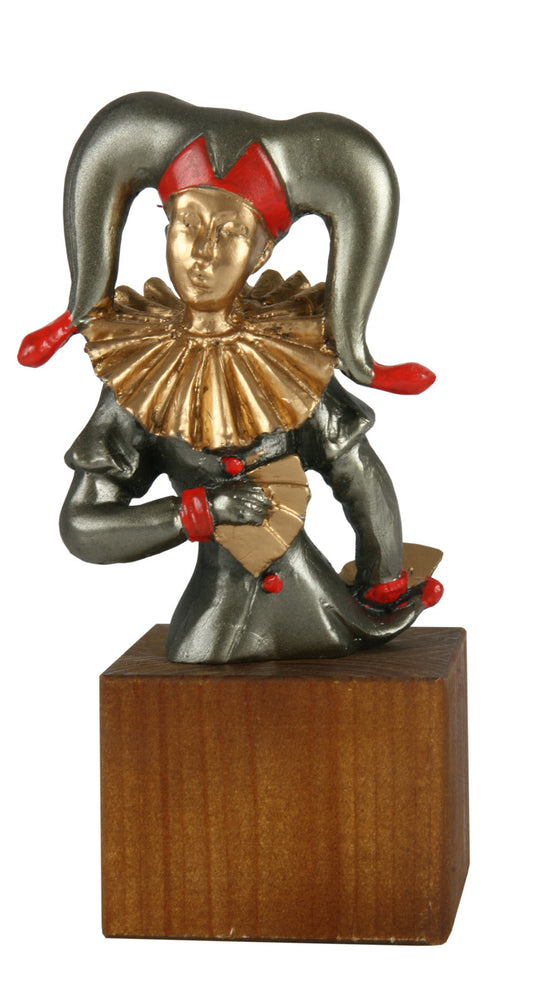 TROFEO CARNAVAL MÁSCARA DORADA