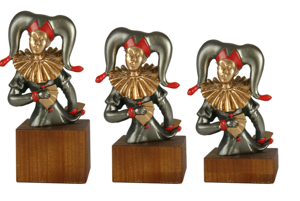 TROFEO CARNAVAL MÁSCARA DORADA