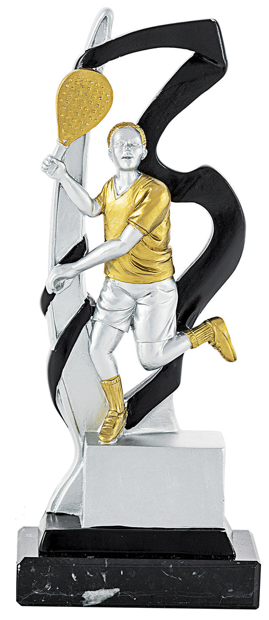 TROFEO JUGADOR DE PÁDEL DE RESINA