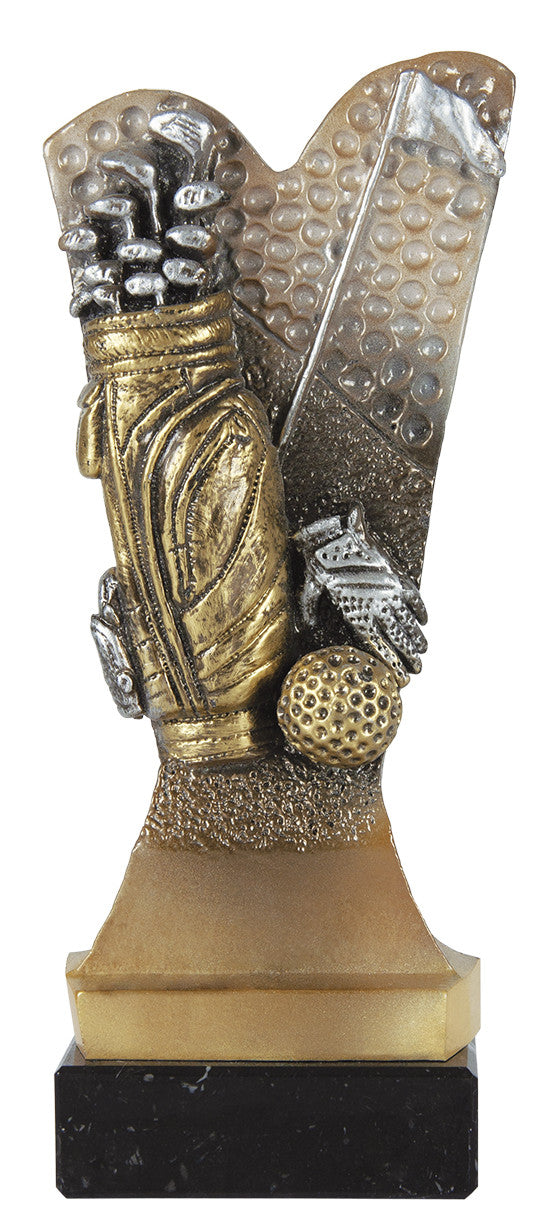 TROFEO DE GOLF DE RESINA