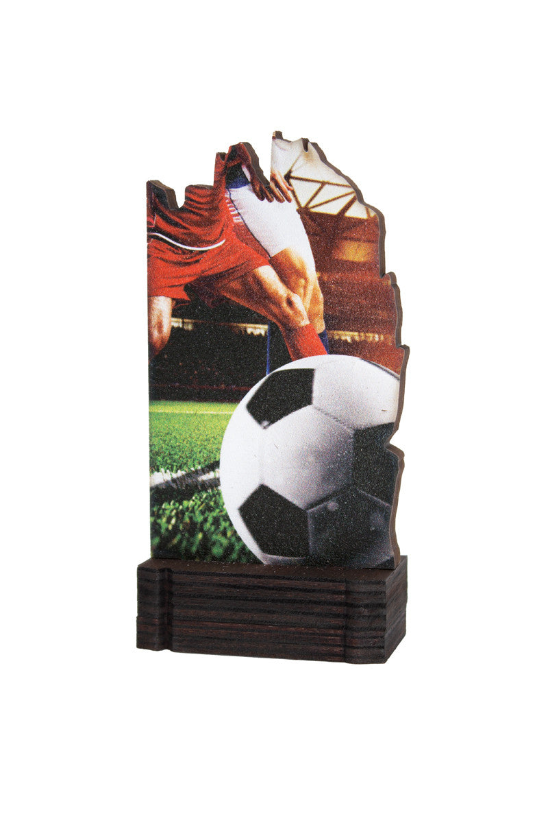 TROFEO MADERA FÚTBOL MASCULINO