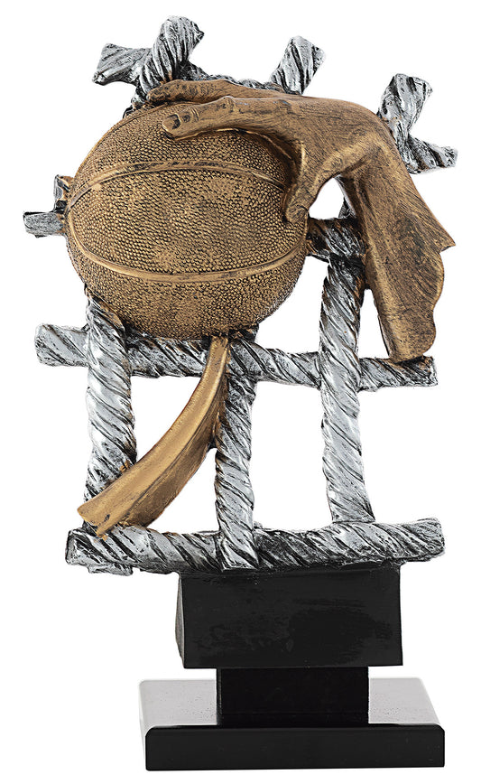 TROFEO BALONCESTO DE RESINA