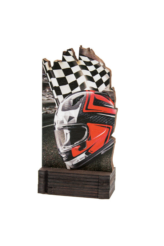TROFEO MADERA MOTOR