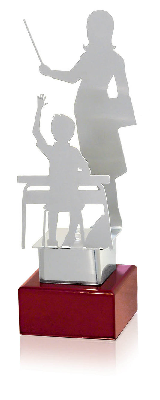 TROFEO METAL MAESTRA