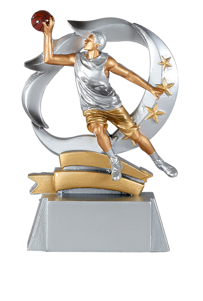 TROFEO RESINA BALONCESTO MASCULINO
