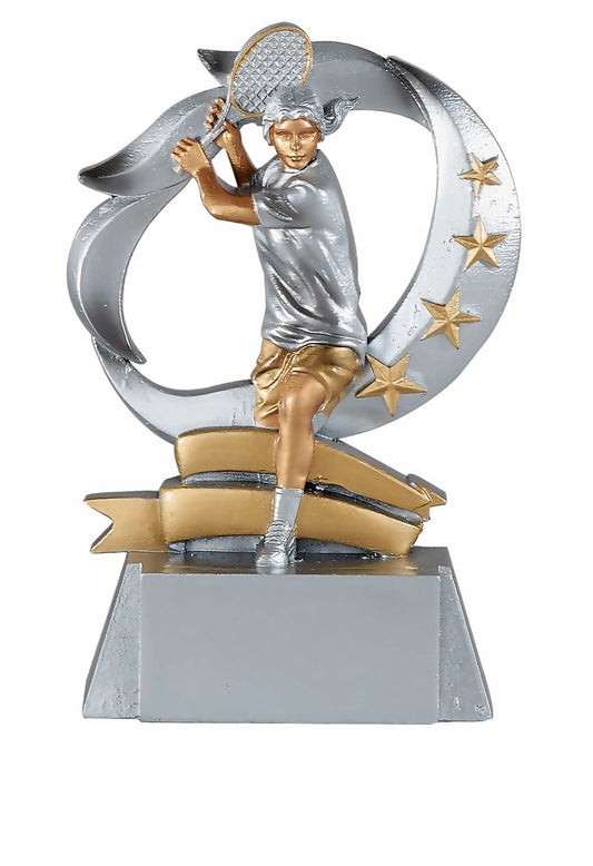 TROFEO RESINA TENIS FEMENINO