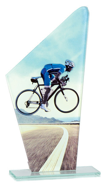 TROFEO CRISTAL DE CICLISMO