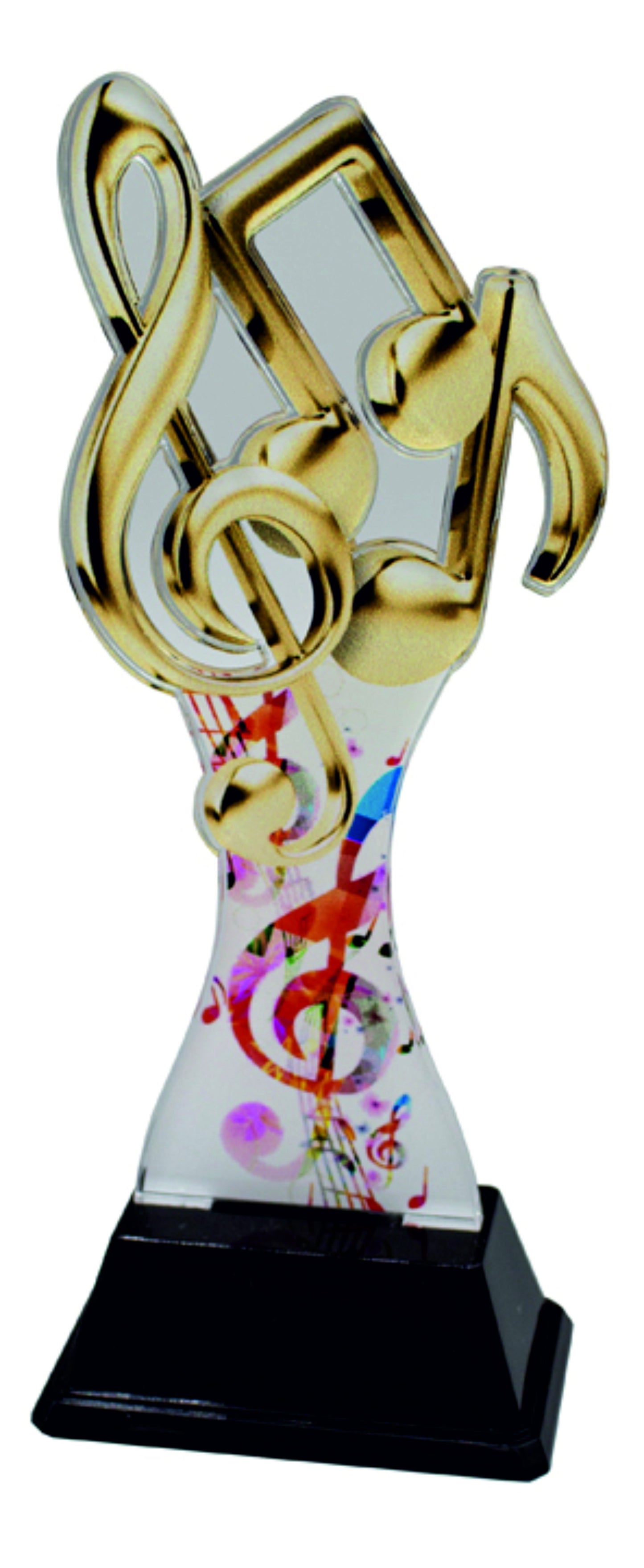 TROFEO MADERA CLAVE DE SOL