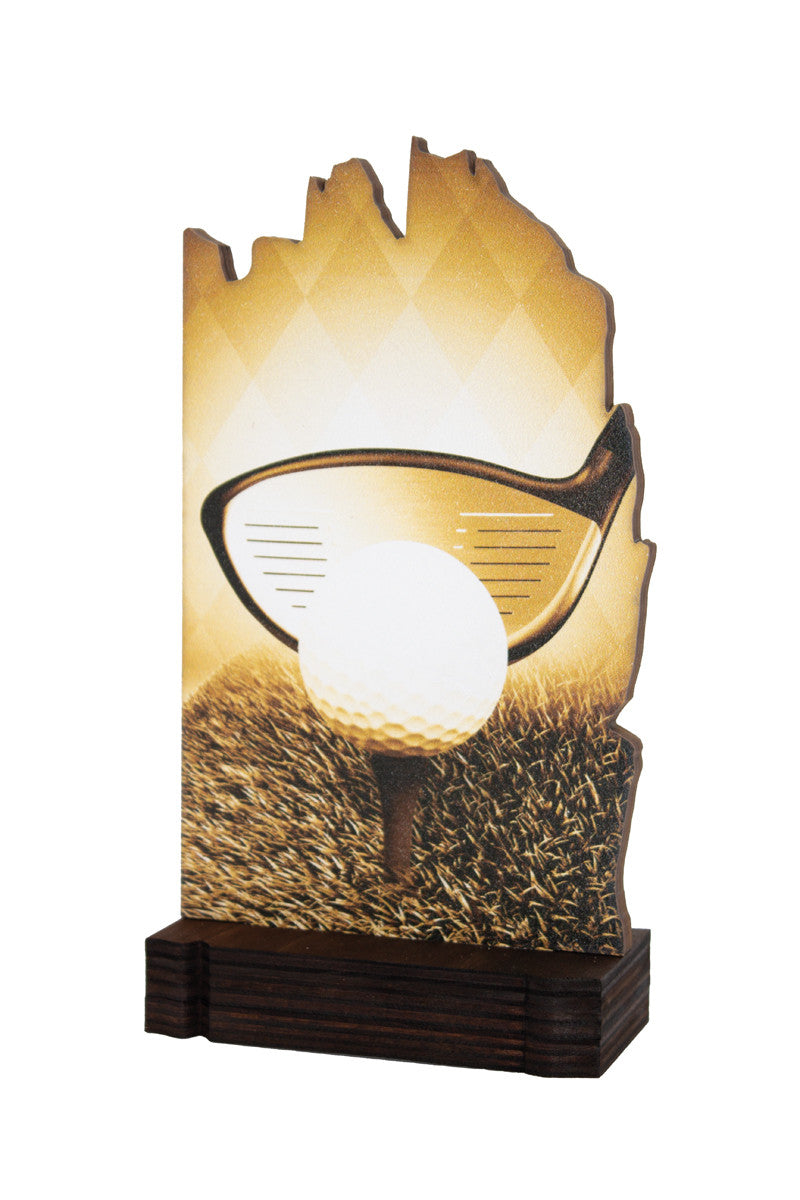 TROFEO DE MADERA PORTERO