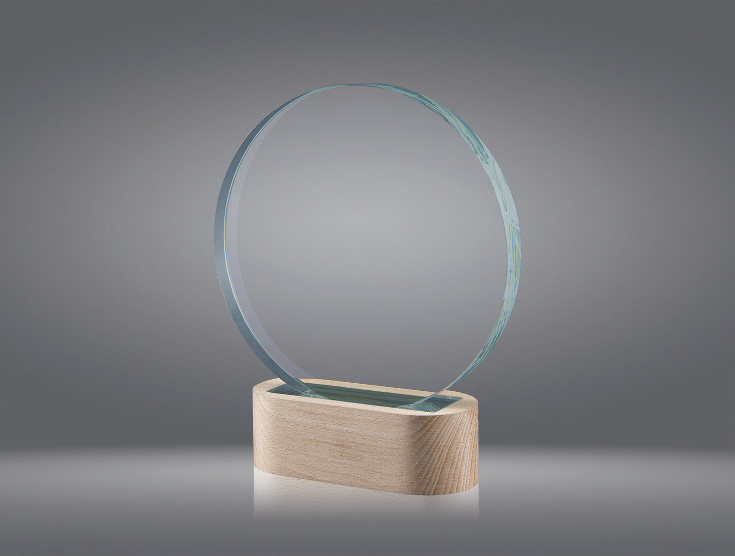 TROFEO CRISTAL REDONDO CON LUZ