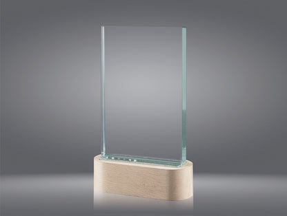 TROFEO CRISTAL BASE CON LUZ