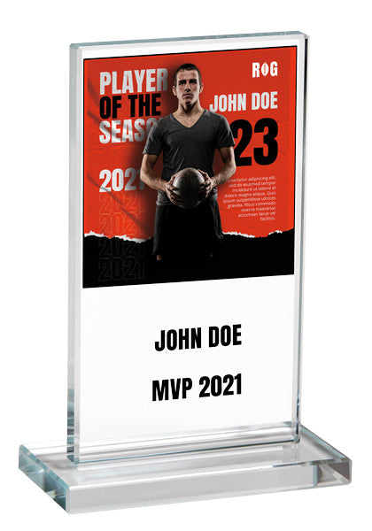 TROFEO DE CRISTAL RECTANGULAR