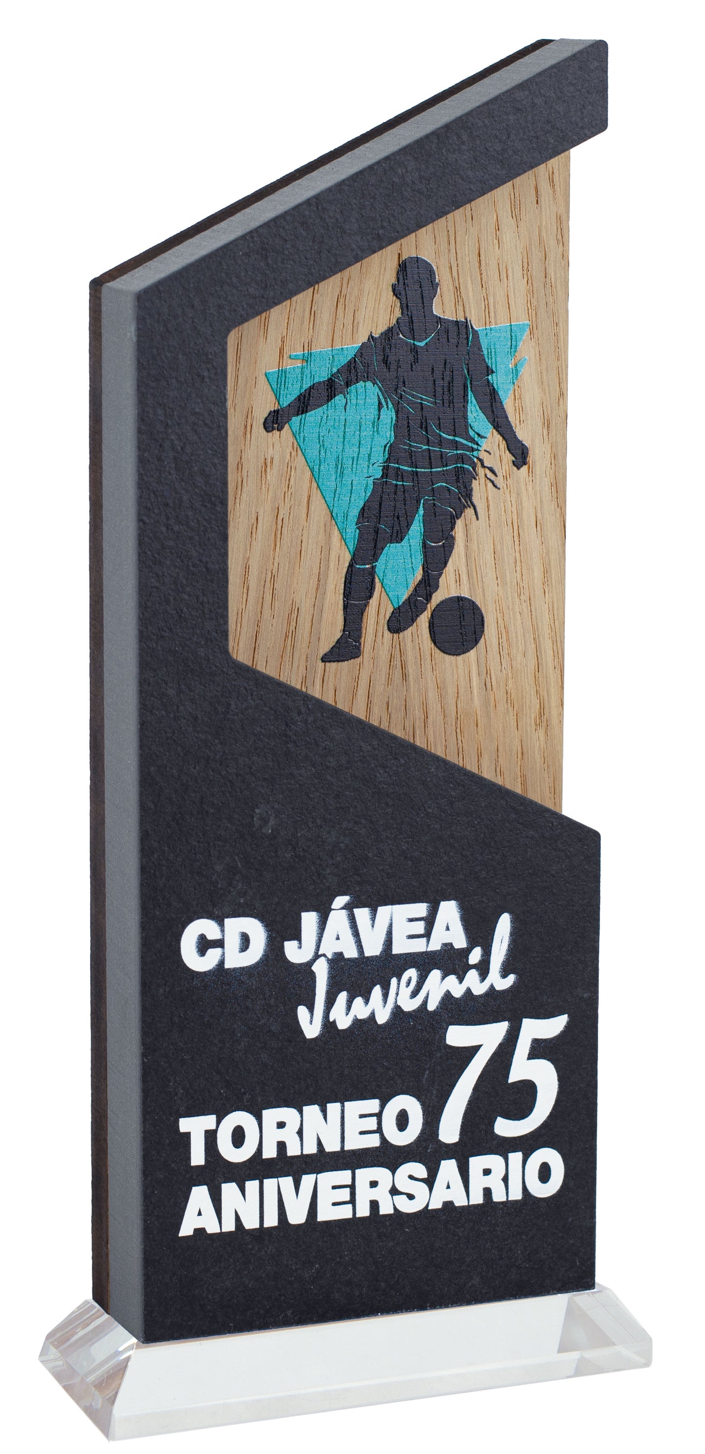 TROFEO PIZARRA Y MADERA